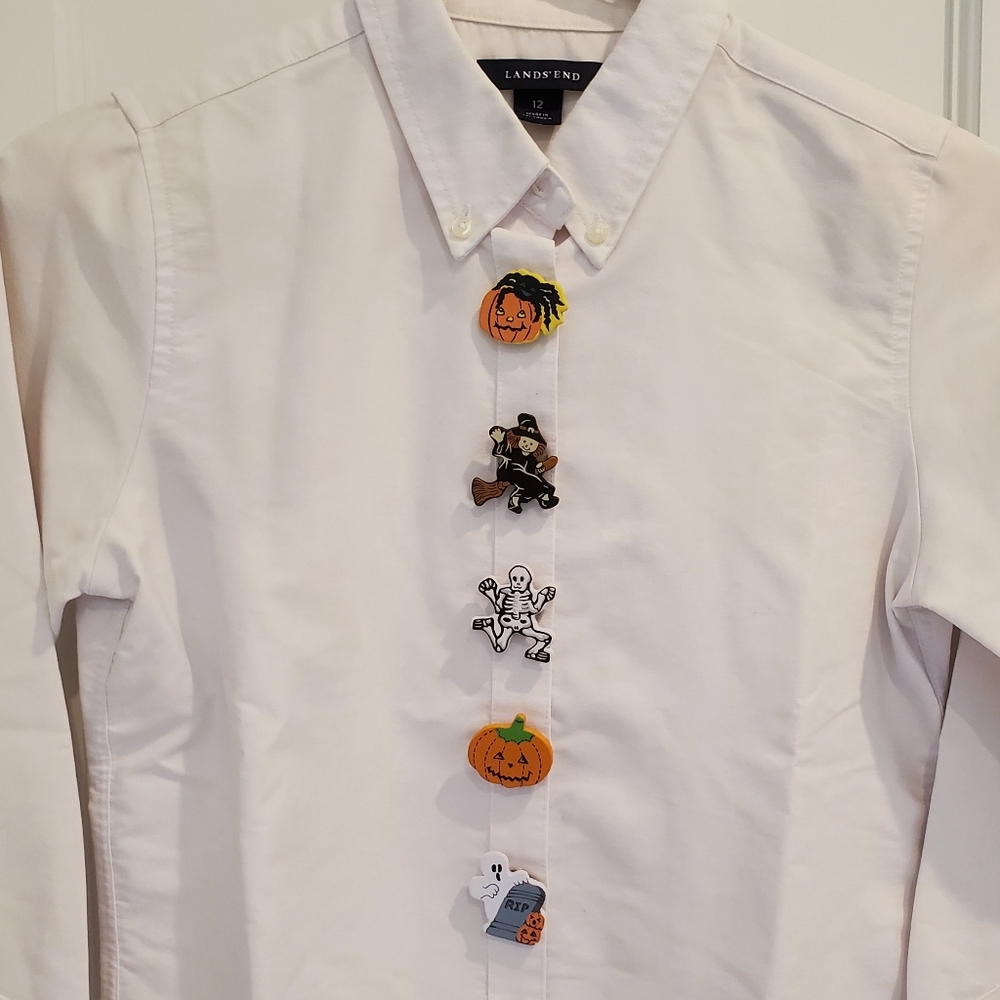 Halloween Button Covers, set of 5